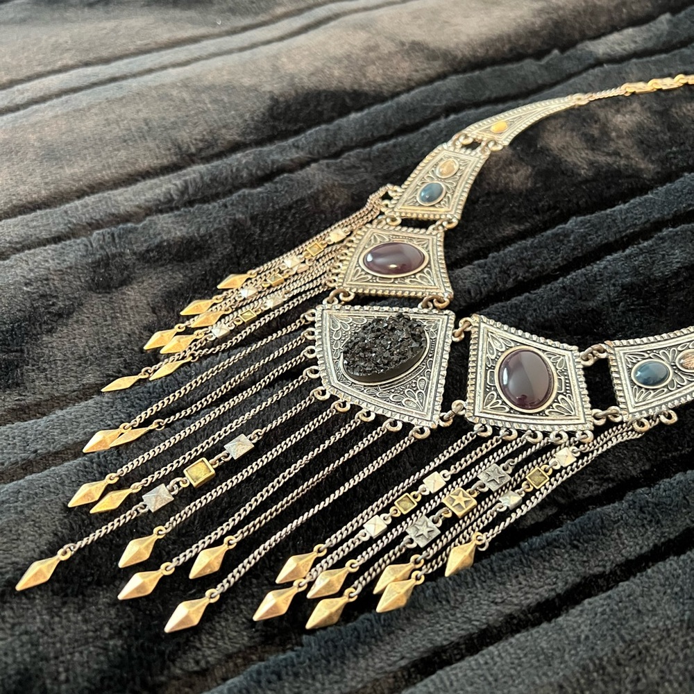 Exotic Lucky Brand Statement Necklace